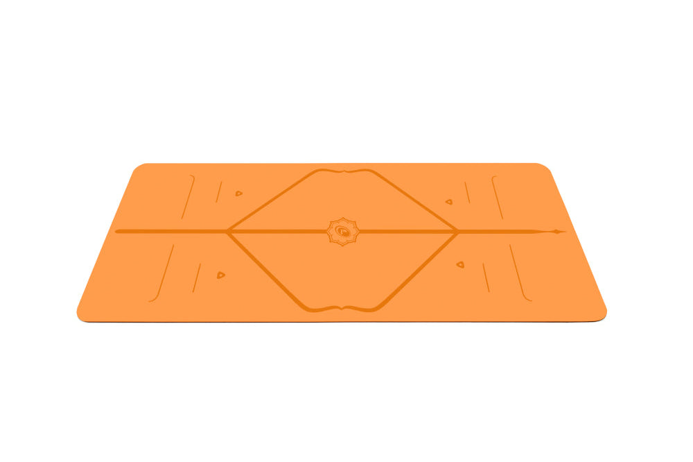 Liforme Kids Classic Yoga Mat - Vibrant Orange image 2