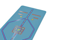 Liforme Kids Playful Yoga Mat - Blue image 4