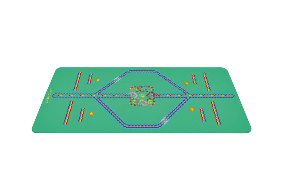 Liforme Kids Playful Yoga Mat - Green image 2