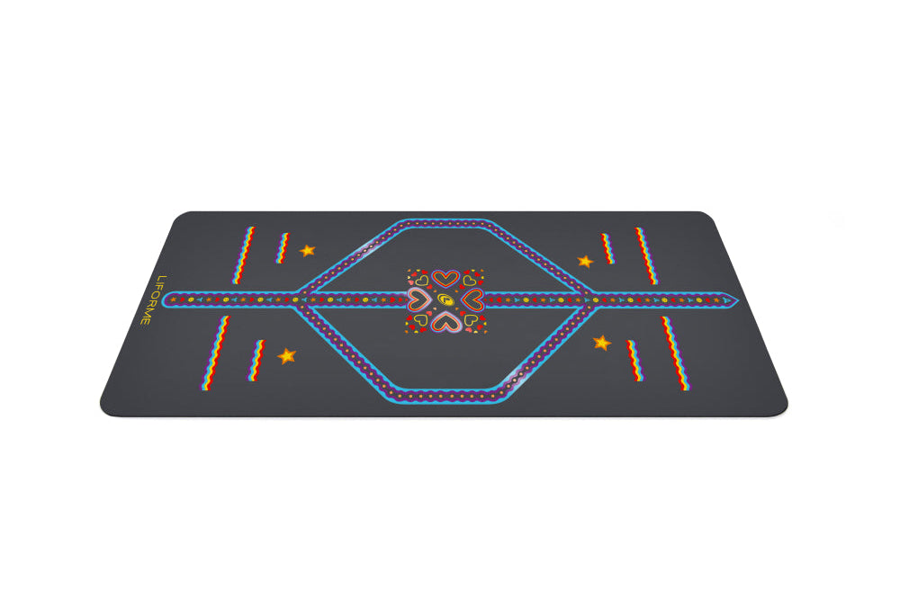 Liforme Kids Playful Yoga Mat - Grey image 2