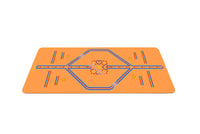 Liforme Kids Playful Yoga Mat - Vibrant Orange image 2