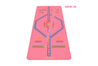 Liforme Kids Playful Yoga Mat - Pink image 1
