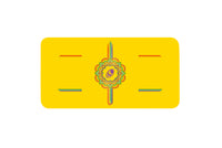Liforme Rainbow Hope Yoga Pad - Yellow/Rainbow image 1