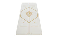 Liforme 'White Magic' Yoga Mat - White/Gold image 1