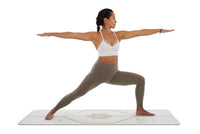 Liforme 'White Magic' Yoga Mat - White/Gold image 5