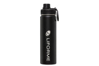 Liforme Water Bottle 710ml - Black image 4