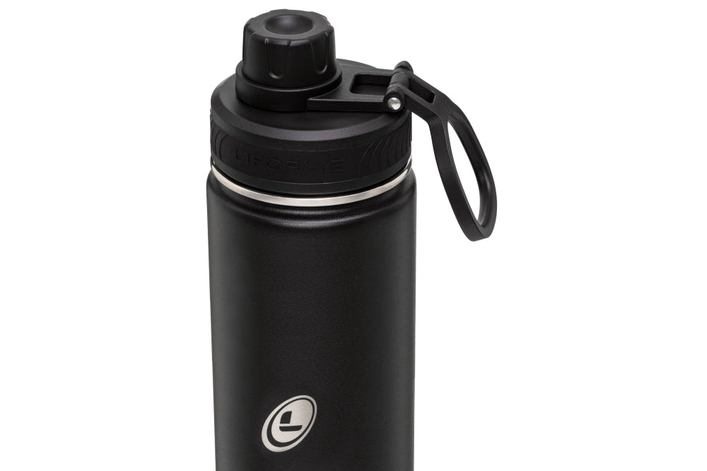 Liforme Water Bottle 710ml - Black image 2