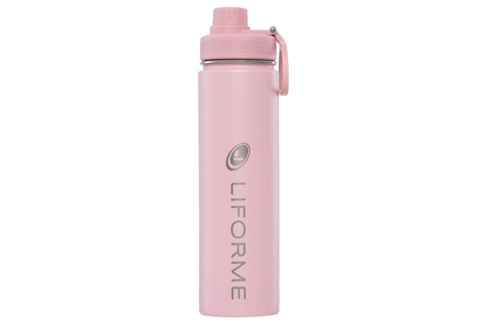 Liforme Water Bottle 710ml - Pink image 3