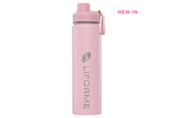 Liforme Water Bottle 710ml - Pink image 1