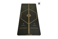 Liforme Black & Gold Travel Yoga Mat - Black/Gold image 1