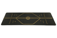 Liforme Black & Gold Travel Yoga Mat - Black/Gold image 2