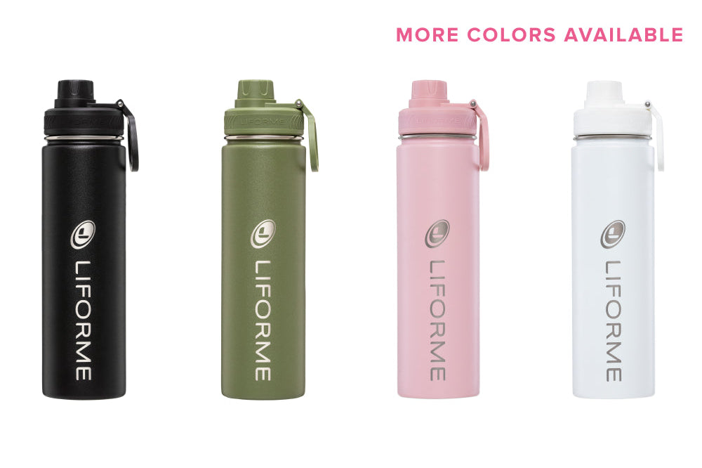 Liforme Water Bottle 710ml - Olive image 4