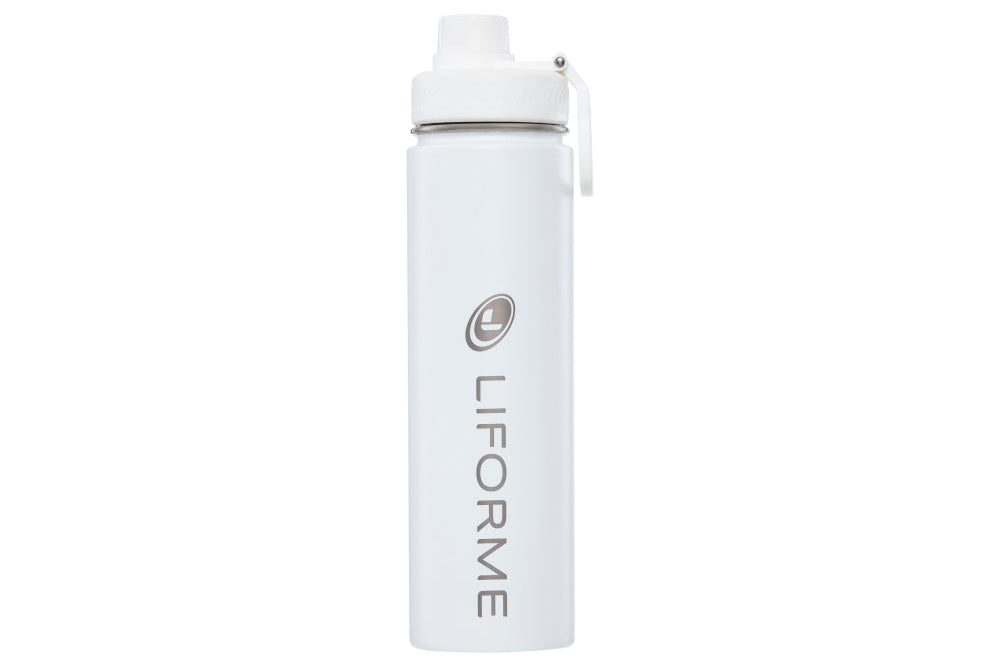 Liforme Water Bottle 710ml - White image 4