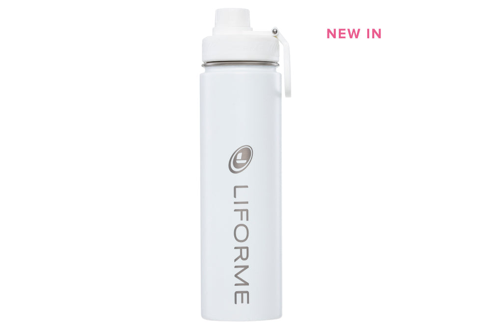 Liforme Water Bottle 710ml - White