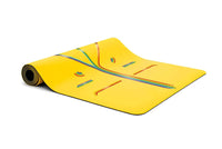 Liforme Rainbow Hope Yoga Mat - Yellow/Rainbow image 4