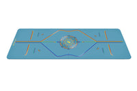 Liforme Blue Sky Rainbow Travel Mat - Blue/Rainbow image 2
