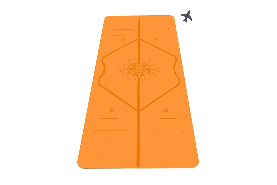 Liforme Happiness Travel Mat - Vibrant Orange