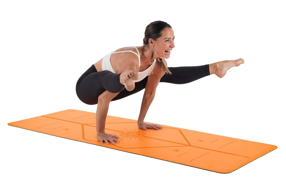 Liforme Happiness Mat - Vibrant Orange image 5