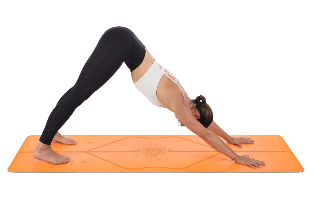 Liforme Happiness Mat - Vibrant Orange image 6