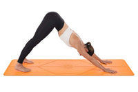 Liforme Happiness Mat - Vibrant Orange image 6