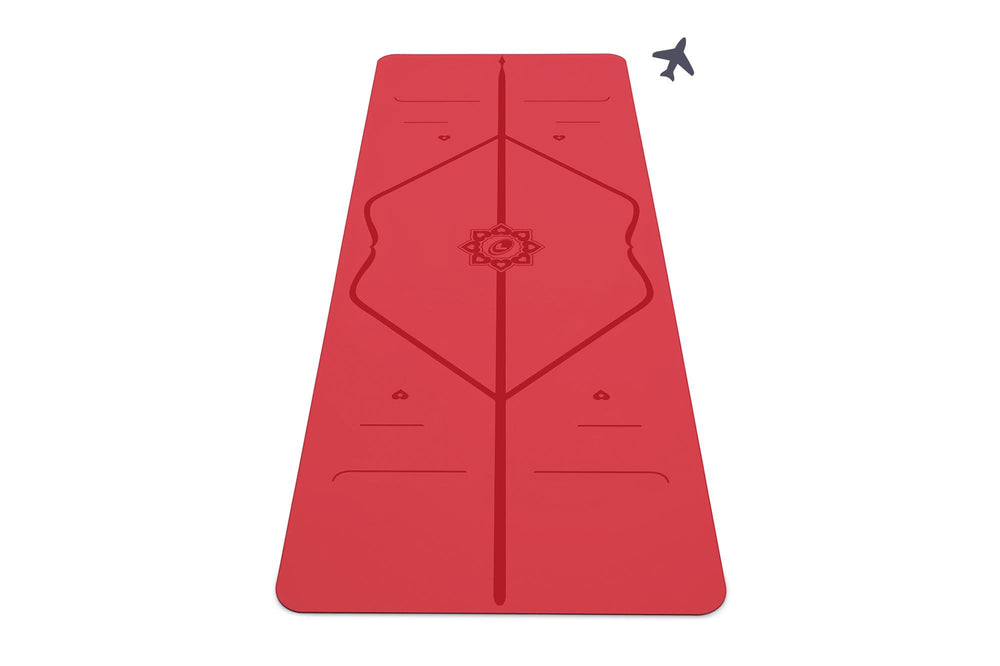 Liforme Love Travel Mat - Red image 1