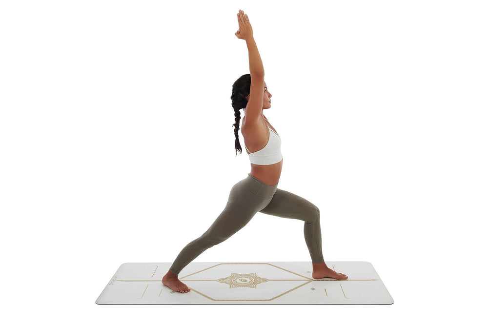 Liforme 'White Magic' Travel Mat - White/Gold image 6