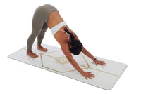 Liforme 'White Magic' Travel Mat - White/Gold image 7