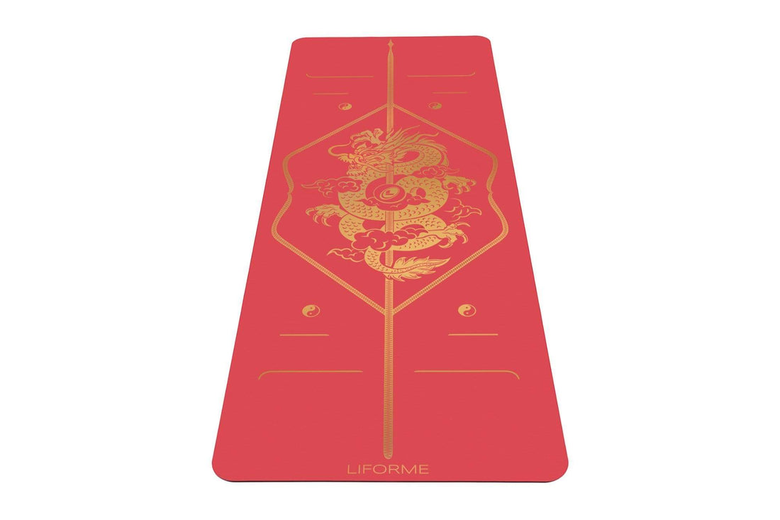Liforme Dragon & Phoenix Yoga Mats - Dragon