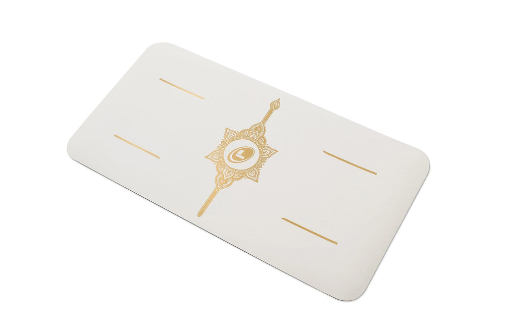 Liforme 'White Magic' Yoga Pad - White/Gold image 2