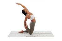 Liforme 'White Magic' Yoga Pad - White/Gold image 6