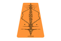 Liforme ‘Year of the Tiger’ Yoga Mat - Vibrant Orange/Black-Cream image 1