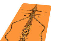 Liforme ‘Year of the Tiger’ Yoga Mat - Vibrant Orange/Black-Cream image 3