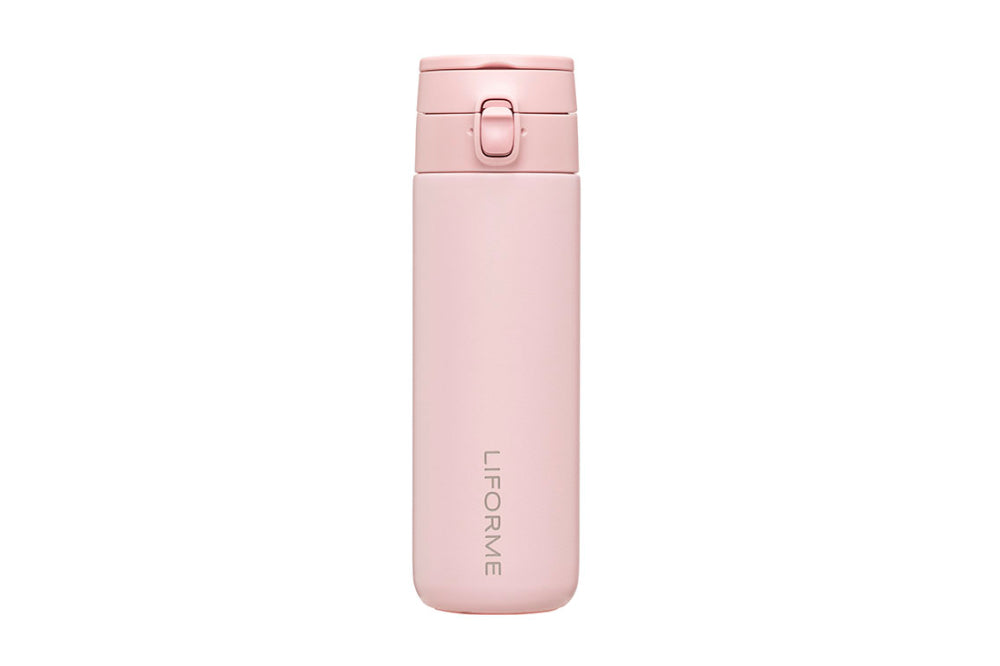 Liforme Water Bottle 380ml - Pink