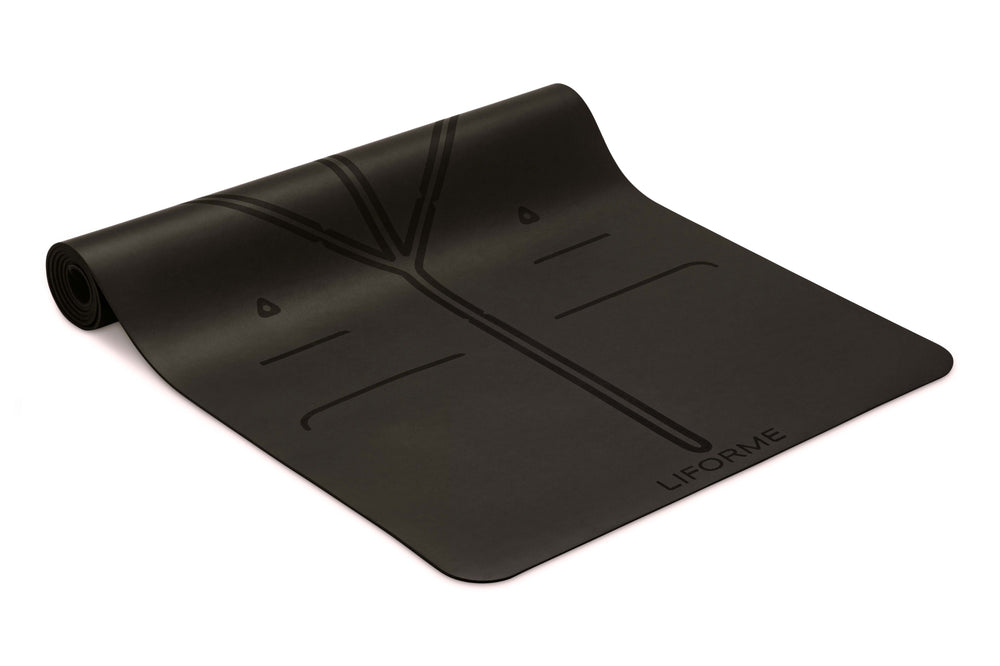 Liforme XL Yoga Mat - Black image 4