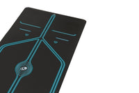 Liforme XL Mountain Yoga Mat - Black/Blue image 3