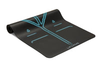 Liforme XL Mountain Yoga Mat - Black/Blue image 4