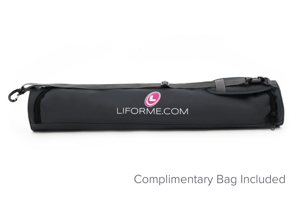Liforme 'White Magic' Yoga Mat - White/Gold image 7