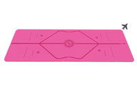 Liforme Gratitude Travel Mat - Grateful Pink image 2