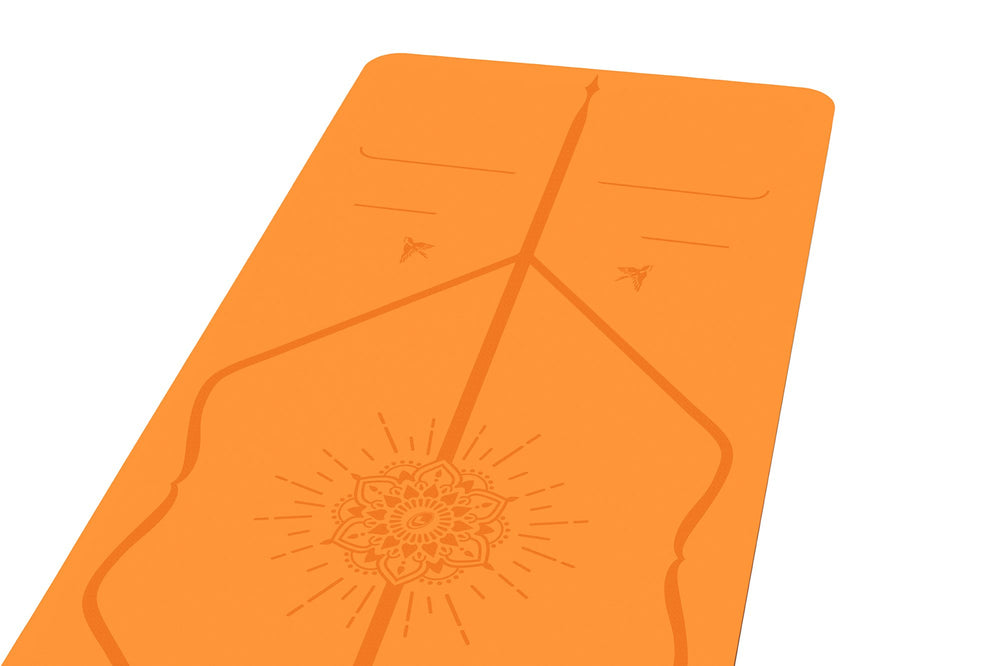 Liforme Happiness Travel Mat - Vibrant Orange image 3