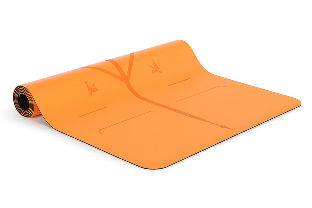 Liforme Happiness Travel Mat - Vibrant Orange image 4