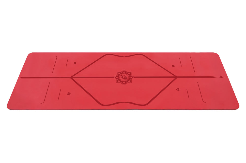Liforme Love Yoga Mat - Red image 2
